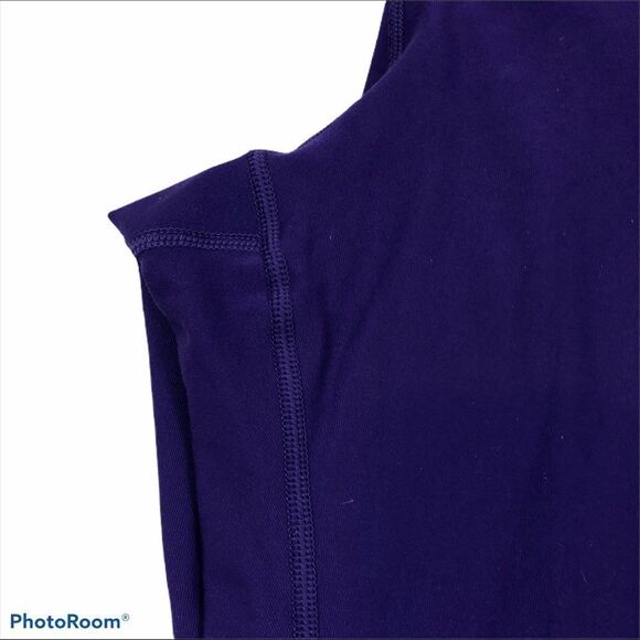 Ladies Nike Running Purple Capri Running Pants XS - Picture 6 of 9